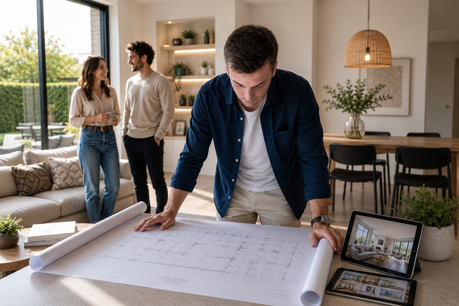 Étude de plusieurs scénarios de travaux pour un logement